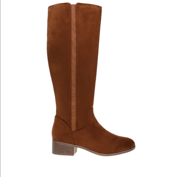 Time And Tru Tall Center Gore Women’s Brown Boot - Picture 2 of 10